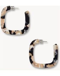 Machete - Midi Square Hoops - Lyst