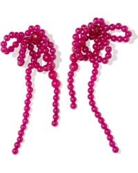 Completedworks - Chalcedony Beaded Drop Earrings - Lyst