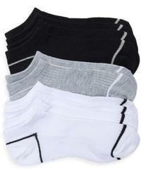 Nordstrom - Assorted 5-Pack Rib Ankle Socks - Lyst