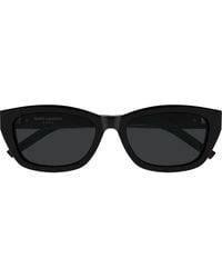 Saint Laurent - 55Mm Rectangular Sunglasses - Lyst
