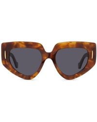 Loewe - Anagram 51Mm Geometric Sunglasses - Lyst