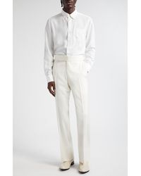 Tom Ford - Slim Fit Lyocell Button-down Shirt - Lyst