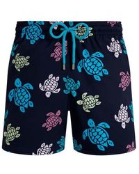 Vilebrequin - Tortues Multicolores Stretch Swim Trunks - Lyst