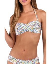 Sunshine 79 - Soul Twist Bandeau Bikini Top - Lyst