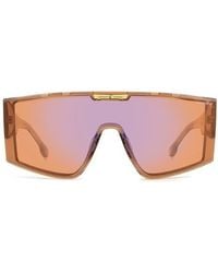 Carrera - Victory C 99Mm Rectangular Mask Sunglasses - Lyst