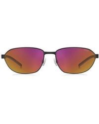 HUGO - 62Mm Rectangular Sunglasses - Lyst