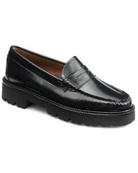 G.H. Bass & Co. - Whitney Super Lug Sole Penny Loafer - Lyst