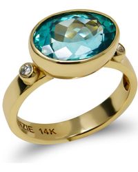 Anzie - Classique Oval Ring - Lyst