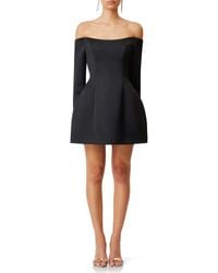 Elliatt - Vida Off The Shoulder Long Sleeve Cocktail Minidress - Lyst