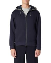 Bugatchi - Full Zip Hoodie - Lyst