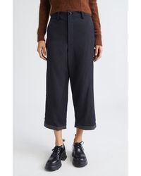 Undercover - Baggy Wool Pants - Lyst