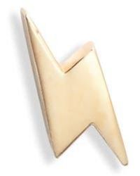 Anzie - Icon Lightning Single Stud Earring - Lyst