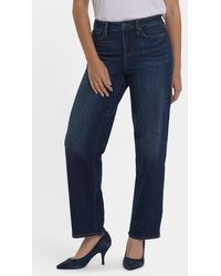 NYDJ - Jemma High Waist Barrel Jeans - Lyst