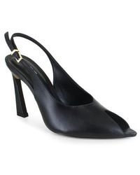 Kenneth Cole - Priya Slingback Peep Toe Pump - Lyst