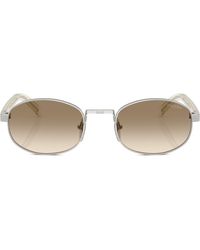 Prada - 52Mm Oval Sunglasses - Lyst