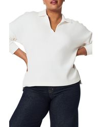 Spanx - Spanx Airessentials Polo Top - Lyst