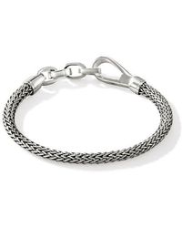 John Hardy - Hook Clasp Bracelet, Sterling, 5Mm - Lyst
