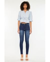 Kancan - Julija Essentials High Rise Super Skinny Jeans - Lyst