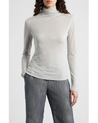 BOSS - Elavu Turtleneck Top - Lyst