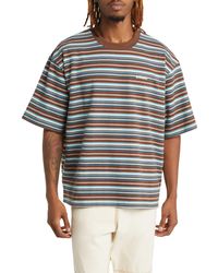 Checks - Stripe Cotton T-shirt - Lyst