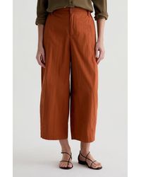 AG Jeans - Jasmin Relaxed High Waist Ankle Barrel Leg Pants - Lyst