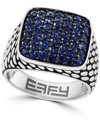 Effy - Sapphire Pavé Ring - Lyst