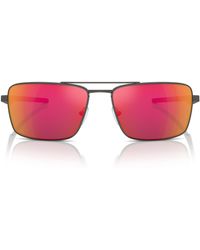 Scuderia Ferrari - X 60mm Rectangular Sunglasses - Lyst