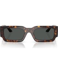 Versace - 54Mm Rectangular Sunglasses - Lyst