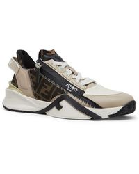 Fendi - Flow Logo Low Top Sneaker - Lyst