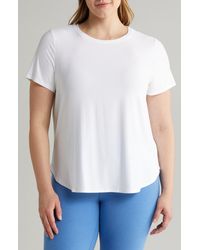 Beyond Yoga - On The Down Low Jersey T-shirt - Lyst