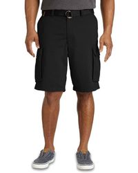 True Nation by DXL - Relaxed-Fit Twill Cargo Shorts - Lyst