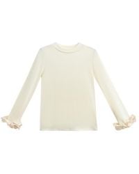 Tulle - Structured Button-Up Shirt - Lyst