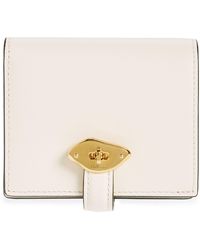 Mulberry - Lana Compact High Gloss Leather Bifold Wallet - Lyst
