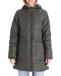 Modern Eternity Maternity - Modern Eternity 3-In-1 Hybrid Quilted Waterproof Maternity Puffer Coat - Lyst