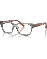 Brunello Cucinelli - 53Mm Rectangle Optical Glasses - Lyst