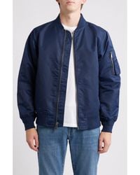 Schott Nyc - Ma-1 Satin Flight Jacket - Lyst