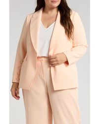 Tahari - One-Button Blazer - Lyst