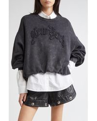 R13 - New York Appliqué Balloon Sweatshirt - Lyst