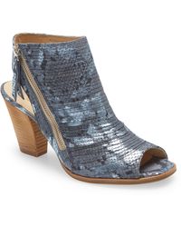 paul green cayanne leather peep toe sandal