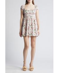 Dauphinette - X Liberty London Myrtle Print Cotton Dress At Nordstrom - Lyst