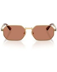 Versace - 54Mm Rectangular Sunglasses - Lyst