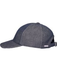 Sandro - Denim Cap With Logo - Lyst
