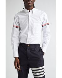 Thom Browne - Classic Cotton Poplin Button-Down Shirt - Lyst