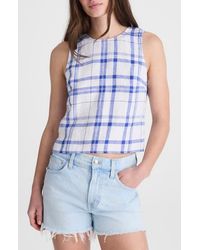 Madewell - Tie-Back Linen Shell Top - Lyst