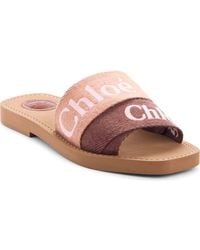 Chloé - Woody Slide Sandal - Lyst