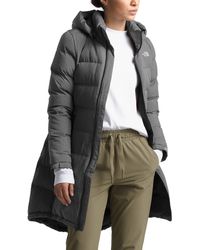 miss metro ii water repellent 550 fill power down hooded parka