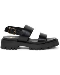 Bobbies - Nami Flat Sandals - Lyst