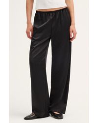 Madewell - Devon Satin Pants - Lyst
