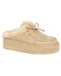 Shu Shop - Tulsa Faux Fur Platform Slipper - Lyst