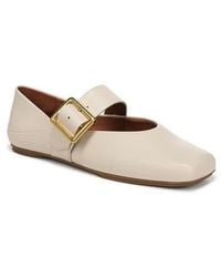Franco Sarto - Oakes Square Toe Flat - Lyst